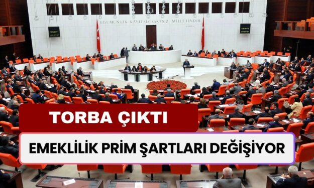 Emeklilikte PRİM ŞARTLARI Değişiyor! 5 Yıl Erken Emeklilik Torba'dan Çıktı! Prim İndirimi