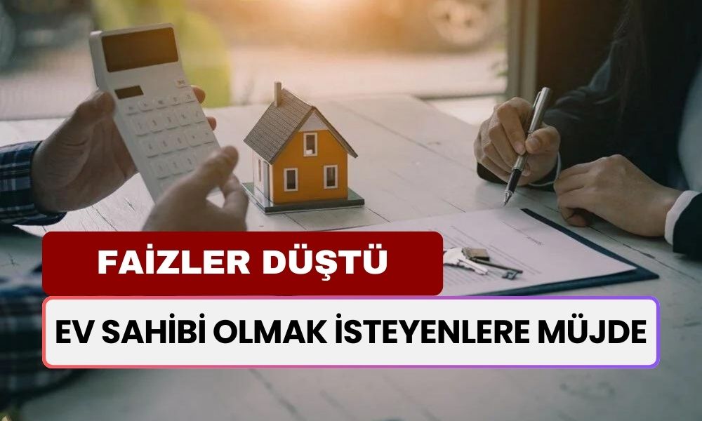 Ev Sahibi Olmak İsteyenlere Müjde! Ziraat Bankası Faiz Oranlarını Düşürdü