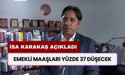 Emekli maaşları yüzde 37 düşecek! İsa Karakaş net konuştu! SSK ve BAĞKUR'lular sakın bunu yapmayın