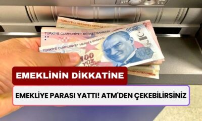 16 Milyon 700 Bin Emekli Dikkat: Paralar Yatırıldı! ATM'ye Giderek Çekeceksiniz!