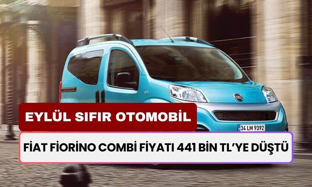 Fiat Fiorino Combi’ye 353 Bin TL’lik Eylül Kampanyası! Fiyatı 441 Bin TL’ye İndi!