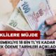 SGK'dan Emeklilere Büyük Müjde! 18 Bin TL'ye Kadar Ek Ödeme Tarihleri Açıkladı