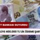 Başvuran Emeklilere 400 Bin TL'lik Ödeme! Devlet Bankası Şartları ve Detayları Açıkladı