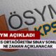 KPSS Ortaöğretim Sınav Sonucu Ne Zaman Açıklanacak? ÖSYM Tarihi Duyurdu