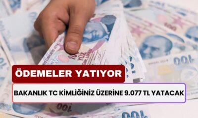 15 Eylül'den Sonra Yatıyor! TC Kimlik Numaranızla 9.077 TL Ödemenizi Çekebilirsiniz