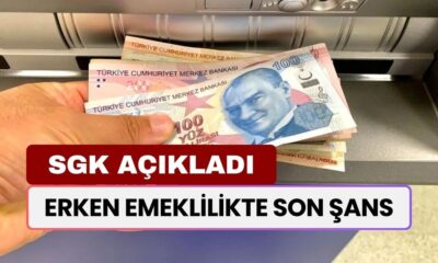 Erken Emeklilikte SON ŞANS! SGK’dan 1996-2018 Arası Girişlileri İlgilendiren Açıklama