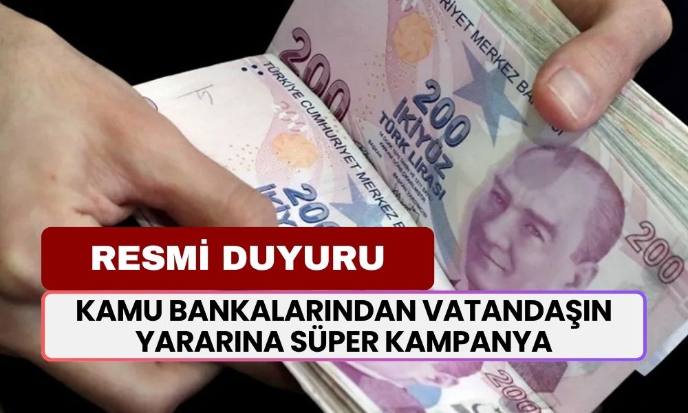 Kamu Bankalarından Vatandaşın Yararına Kampanya! Ekim Ayında 50 Bin TL Süper Ödeme