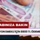 15 Milyon Emekli İçin 8800 TL Ödeme Yapıldı! Maaş Kartınız İle Hemen Alabilirsiniz