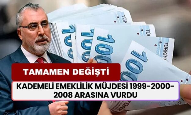 Kademeli emeklilik müjdesi 1999-2000-2008 arasına vurdu! Prim, yaş, yıl şartları tamamen değişti