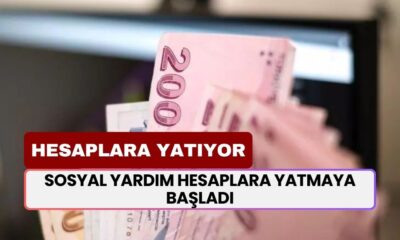 Sosyal Yardım Hesaplara Yatmaya Başladı! E-Devlet’ten Başvurana 15-30 Ekim Arası Maddi Yardım