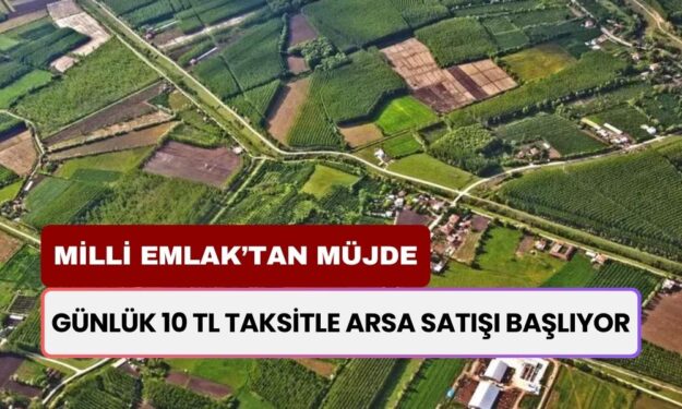 Milli Emlak'tan Hodri Meydan! Günlük 10 TL Taksitle 48 m² Arsa Satışı Başlamak Üzere