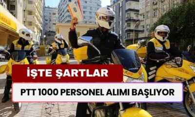 PTT 1000 Personel Alımı Başlıyor: İşte Başvuru Şartları