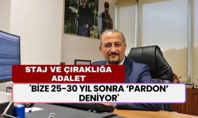 Staj ve Çıraklık Mağdurlarının Hak Arayışı! 'Bize 25-30 Yıl Sonra ‘Pardon’ Deniyor'