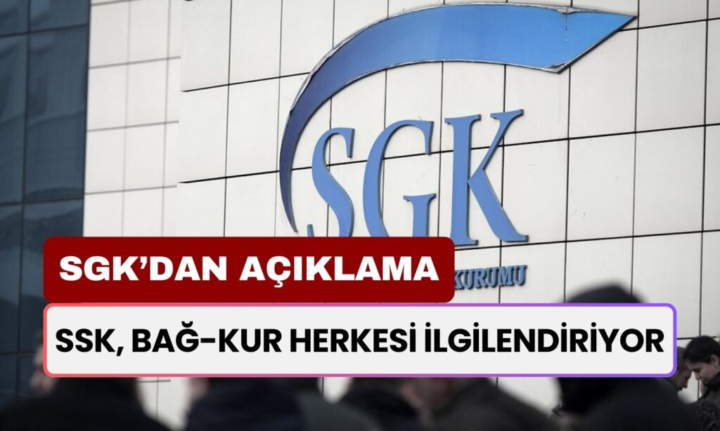 EMEKLİLİK YAŞI DÜŞTÜ! SSK, Bağ-Kur Herkesi İlgilendiriyor! SGK'dan Açıklama