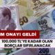 TBMM Onayı Geldi! Borçlulara Sicil Affı ve 100.000 TL Limitli Borç Kapatma Kredisi