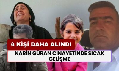 Narin Güran Cinayetinde Son Dakika! HTS Kayıtları Çıktı: 4 Kişi Daha Gözaltına Alındı