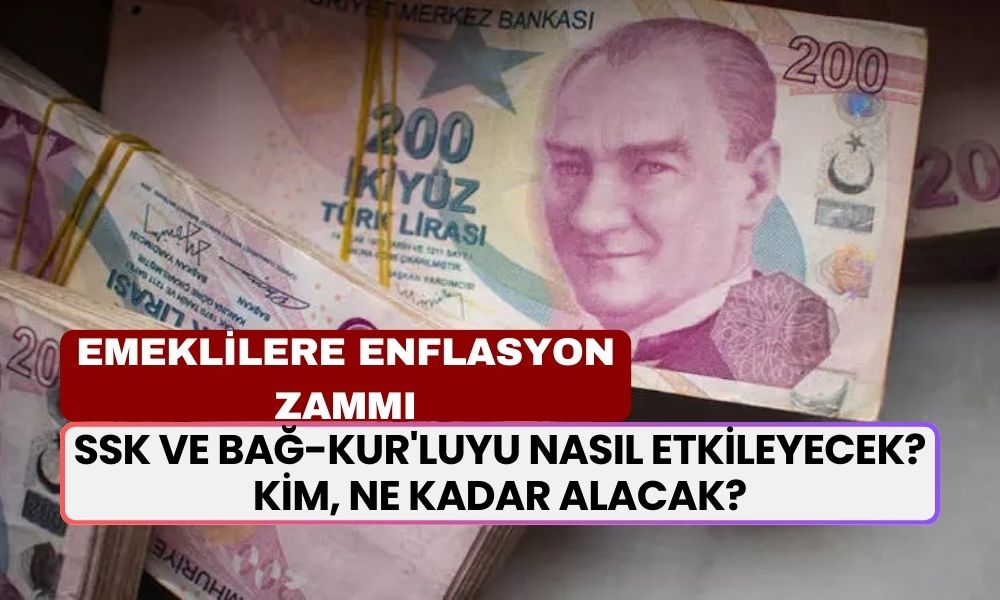 Emeklilere Enflasyon Zammı: TÜİK Verileri SSK ve Bağ-Kur'luyu Nasıl Etkileyecek? Kim, Ne Kadar Alacak?