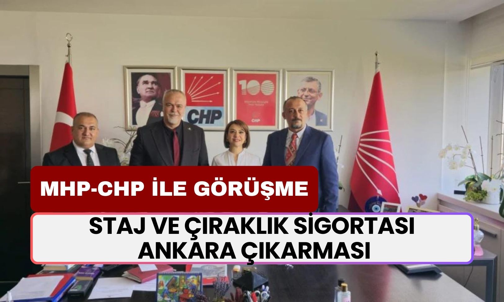 Staj ve Çıraklık Sigortası Mağdurları Ankara Çıkarması! Hem MHP İle Hem CHP İle Görüşüldü