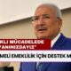 Burhanettin Kocamaz’dan Kademeli Emeklilik İçin Destek Mesajı: "Haklı Mücadelede Yanınızdayız"