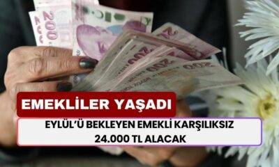 Eylülü Bekleyenler Yaşadı! Emekliye Karşılıksız, Tek Seferlik 24.000 TL Ek Ödeme