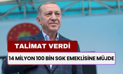 14 Milyon 100 Bin SGK Emeklisine Müjde: Cumhurbaşkanı Talimat Verdi: 9000 TL Ek Ödeme Geliyor