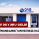 QNB Finansbank'tan Tüm Vatandaşları Rahatlatacak Karar! Herkese Tek Teker 10.000 TL Yatırıyor