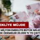 16 Milyon Emekliye Müjde! Ek Ödemeler 20.000 TL’ye Kadar Çıktı! Bankaların Yeni Promosyon Fırsatları