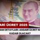 2025 Asgari Ücret Zam Detayları! İlk Rakamlar Açıklanmaya Başlandı! Asgari Ücret Ne Kadar Olacak?