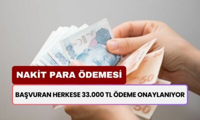 33.000 TL Ödemeniz Bankada! Gelir Belgesiz Başvuran Herkese Veriliyor