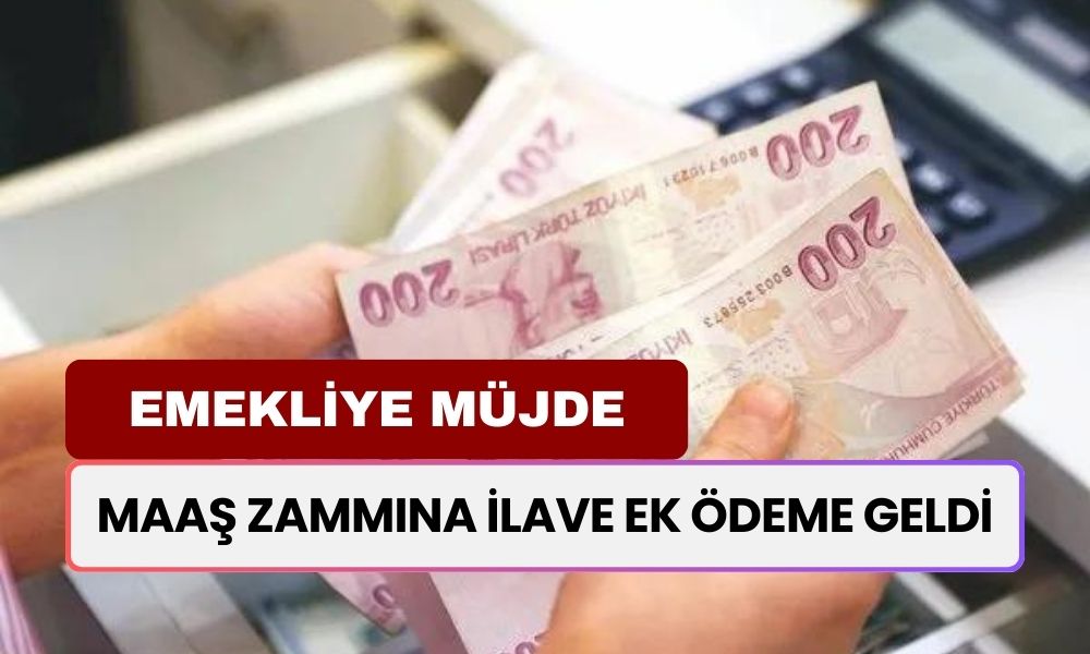 Emekliye Bol Ödeme! Maaş Zammına İlave Ek Ödeme Müjdesi