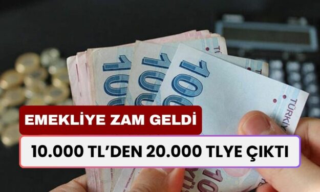 Emeklinin Ek Ödemesi ZAMLANDI! 10 Bin TL'lik Ek Ödeme 20 Bin TL’ye Çıkarıldı!