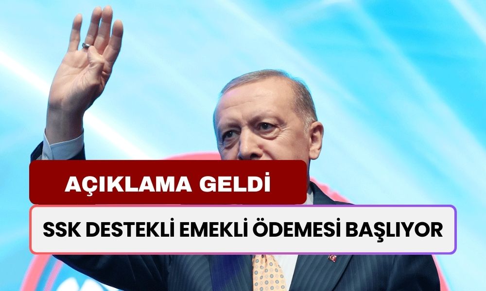 Emekliye SSK Destek Ödeme Başlıyor! 2 Bankadan Açıklama Geldi! Maaş Alan Emeklilere Ödenecek