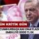 BUGÜN KRİTİK GÜN! Cumhurbaşkanı Onayı Verdi: Emekliye 8.000 TL Ek Ödeme Yatacak