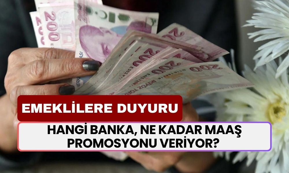 Bankalardan Emeklilere Büyük Promosyon Fırsatı: 24 Bin TL'ye Varan Ödemeler Başlıyor