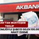 Akbank'tan Muhteşem Teklif! TC Kimliğiyle Şubeye Gelen 100.000 TL Nakit Ödeme Alacak