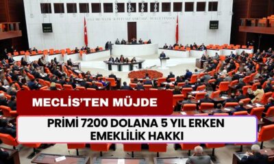 Prim Gün Sayısı 7200 Olana 5 Yıl Erken Emeklilik Hakkı! 1999 Sonrası SGK'lılara Gün Doğdu