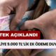 11 Milyon Emekli İçin EK ÖDEME Var! Duyuru Bugün Yapıldı! 9.000 TL Ek Ödeme Yatırılacak