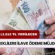 EMEKLİLERE İLAVE ÖDEME MÜJDESİ! Bu Ay Sonuna Kadar Tüm Emeklilere 13.010 TL Ödeme Yatırılacak