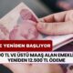 12.500 TL ve Üstü Maaş Alan Emeklilere Yeniden 12.500 TL Ödeme Yapılacak