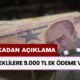 15 Milyon Emekliye 9000 TL Ödeme! Bankadan Yeni Destek