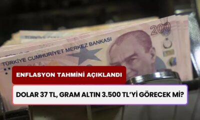 Yıl Sonu Dolar ve Enflasyon Tahmini Açıklandı! Vatandaşı Ne Bekliyor?