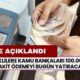 Emeklilere Kamu Bankaları 100.000 TL Nakit Ödemeyi Bugün Yatıracak