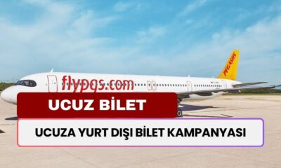 Pegasus Ucuza Yurt Dışı Bilet Kampanyasını duyurdu! Tek şart koştu