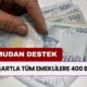 16 Milyon Emekliye Tek Bir Şartla 400 Bin TL Ödeme! İstisnasız Tüm Emekliler İçin...