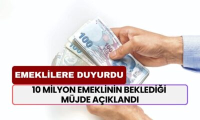 10 Milyon Emeklinin Beklediği Güzel Haber Sabah Açıklandı! Maaş Alan Emeklilere 120.000 TL Dağıtılacak