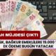 Sabah sabah müjdelendi! SSK, BAĞKUR emeklilere 19.000 TL ek ödeme bugün başladı