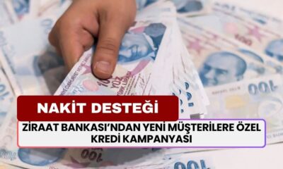 Ziraat Bankası’ndan yeni müşterilere özel kredi kampanyası: Anında nakit desteği…