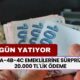 4A-4B-4C emeklilerine sürpriz! 20.000 TL'lik ödeme bugün hesabınıza yatırılacak