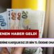 SSK, BAĞ-KUR, 4C’li Emeklilerine Karşılıksız 25 Bin TL Ödeme Onaylandı