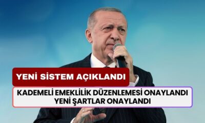 Kademeli Emeklilik Düzenlemesi: Emeklilik Yaşı Nasıl Olacak? Yeni Şartlar ONAYLANDI!